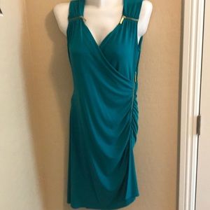 Michael Kors turquoise dress